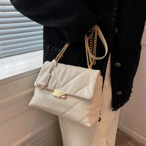 Hot Chain PU Leather Small Crossbody Bags for Women