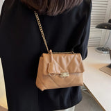 Hot Chain PU Leather Small Crossbody Bags for Women