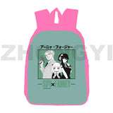 3D Anime Anya Forger Backpack School Bag 12/16 Inch Bookbag Children Spy Family