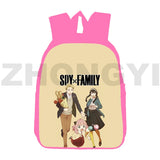 3D Anime Anya Forger Backpack School Bag 12/16 Inch Bookbag Children Spy Family