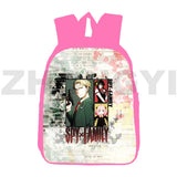 3D Anime Anya Forger Backpack School Bag 12/16 Inch Bookbag Children Spy Family