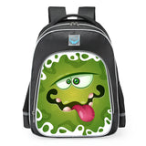 Anime Backpack Waterproof School Bags Boys Girls Bookbag Travel Bag