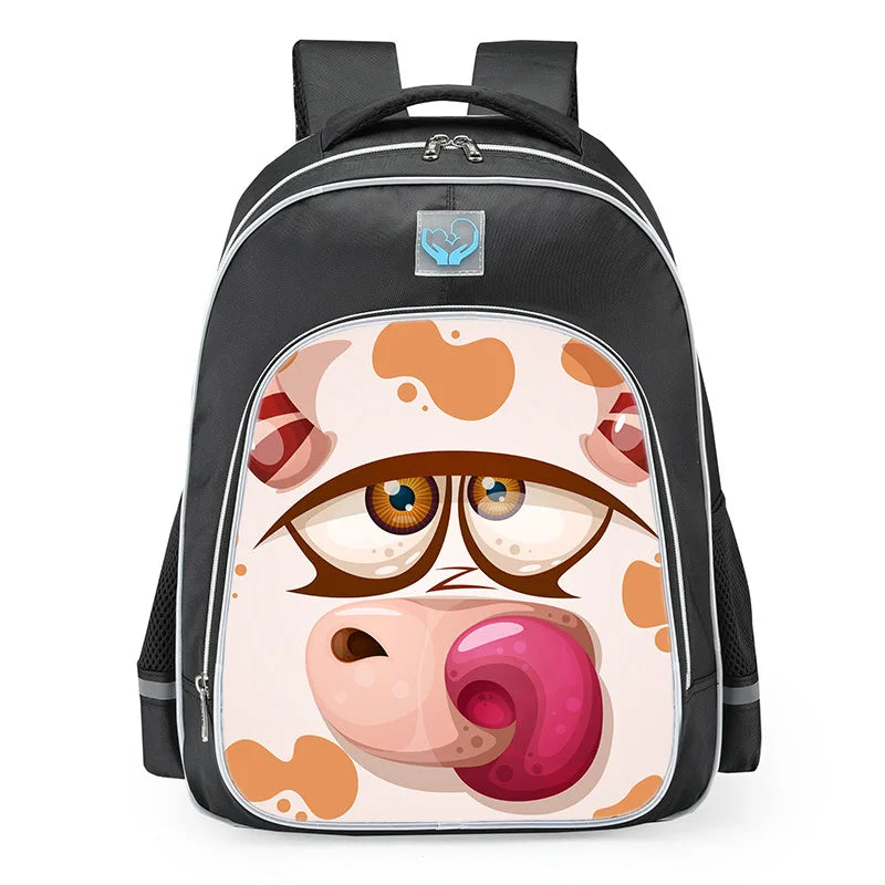 Anime Backpack Waterproof School Bags Boys Girls Bookbag Travel Bag