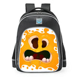 Anime Backpack Waterproof School Bags Boys Girls Bookbag Travel Bag