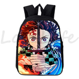 Anime Demon Slayer Backpack Waterproof Kindergarten Bookbag School Bags Boys Gir