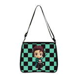Demon Slayer Pattern Women Handbag Female Beach Tote Girls Hand Bag
