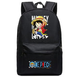Anime One Piece Trafalgar Law Luffy School Bag Cosplay Backpack