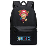 Anime One Piece Trafalgar Law Luffy School Bag Cosplay Backpack