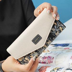 Designer Printing Women Wallets High PU Leather Women Purse Wallet Female