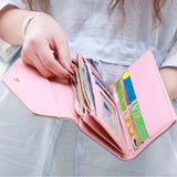 Designer Printing Women Wallets High PU Leather Women Purse Wallet Female