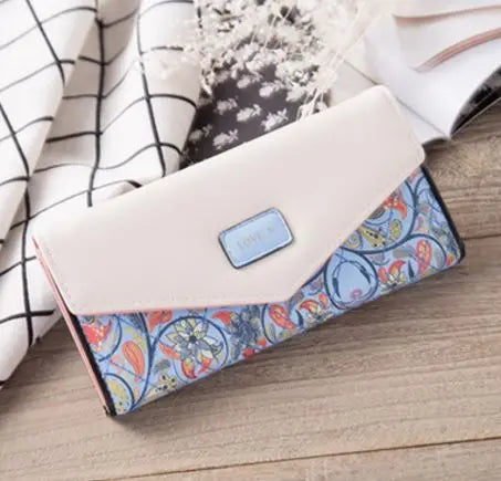Designer Printing Women Wallets High PU Leather Women Purse Wallet Female