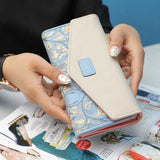 Designer Printing Women Wallets High PU Leather Women Purse Wallet Female