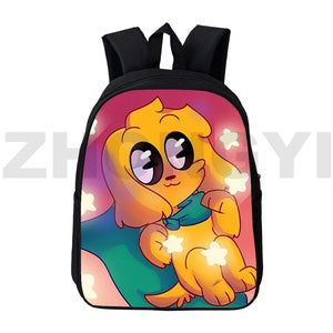 3D Print Mikecrack Anime Los Compas Canvas Backpack Men