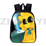 3D Print Mikecrack Anime Los Compas Canvas Backpack Men