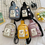 Cartoon Astronaut Fanny Pack Blackpink Pure Girls Phone Bag