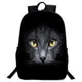 Hot Cat Cartoon Backpack Boys&Girls School Bags Primary Backpack