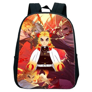 Demon Slayer Rengoku Kyoujurou Backpack for Kids