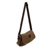 Men Handbag Bag Satchel Shoulder Cross Body Messenger Casual Coffee