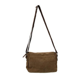 Men Handbag Bag Satchel Shoulder Cross Body Messenger Casual Coffee