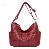 Soft Leather Shoulder Crossbody Bags Handbags Women Bags Messenger Bag Purses