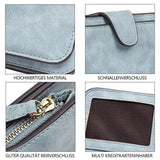 Retro Women Wallets Large Capacity Purse Long Tri-fold Multi-pocket