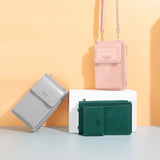 Small Crossbody Bag Mini PU Leather Shoulder Messenger Clutch