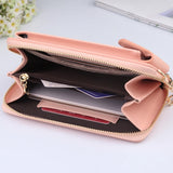 Small Crossbody Bag Women PU Leather Shoulder Messenger Clutch Wallet