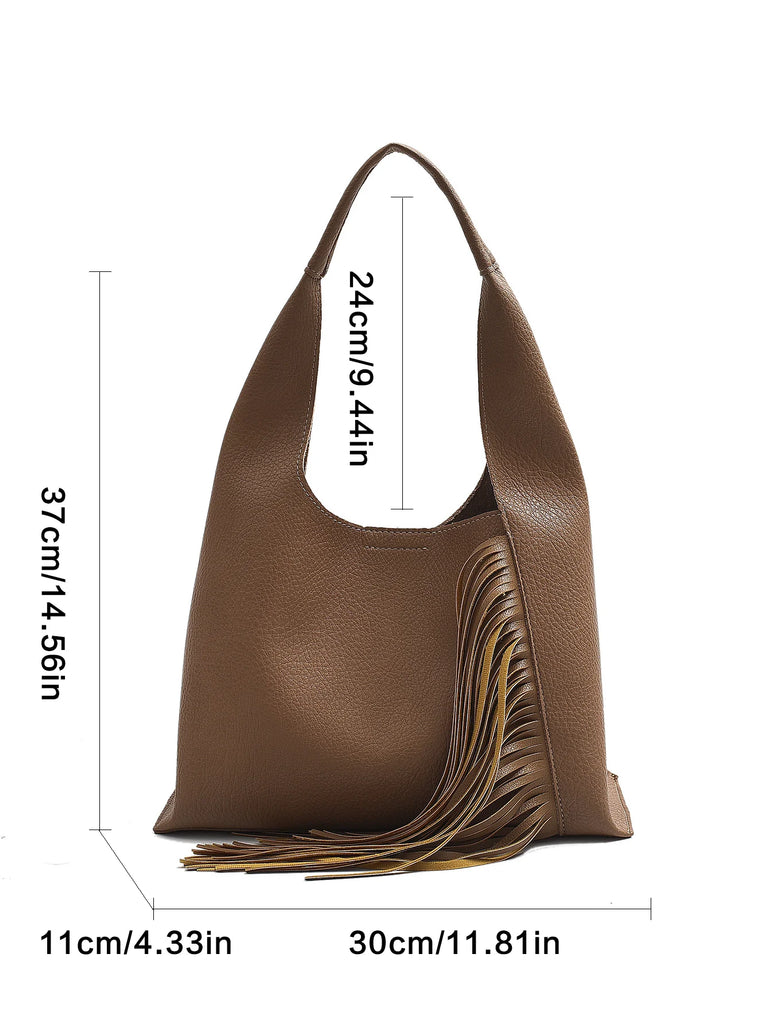 Vintage PU Leather Bucket Crossbody Sling Bags for Women