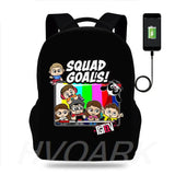 Hot Fgteev Backpack Boys Girls School Bag Men Women Rucksack Teens Students