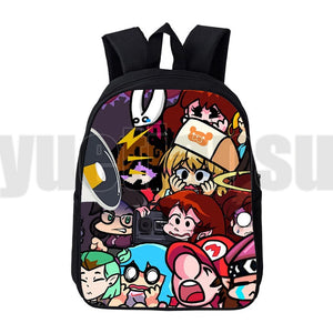 3D FNF Backpack School Bag Canvas Girls Travel Laptop Unisex Harajuku Mochila