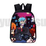 3D FNF Backpack School Bag Canvas Girls Travel Laptop Unisex Harajuku Mochila