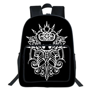 Hollow Knight Backpack Cartoon School Bag Teens Rucksack Travel Bags
