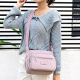 Women's Crossbody Bag Nylon Travel Handbag Casual Messenger Bag