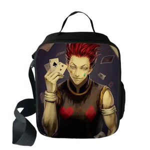 Hunter X Hunter Insulated Lunch Bag Kids Portable Crossbody Bag