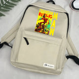 Japanese Anime Chainsaw Man Schoolbag Backpack
