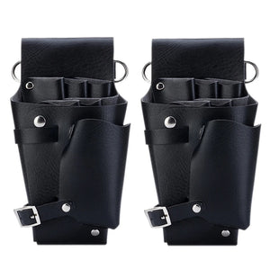 Leather Hairdressing Tools Scissor Bag Pouch Holder