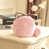Girls Faux Fur Shoulder Bag Children Sweet Style Small Zipper Crossbody Bag