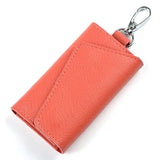 Leather Key Wallet Men & Women Car Key Bag Key Case Housekeeper Key Holders