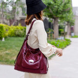 Multifunction Shoulder Bags Soft Large Capacity