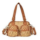 Soft Sheepskin Shoulder Bag Vintage Totes Women's Handbags