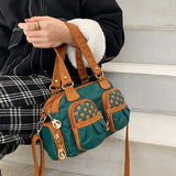 Soft Sheepskin Shoulder Bag Vintage Totes Women's Handbags