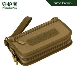 Camouflage Tactical Wallet Sports Hand Bag 6 Inches Nylon Military Pouch