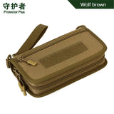 Camouflage Tactical Wallet Sports Hand Bag 6 Inches Nylon Military Pouch