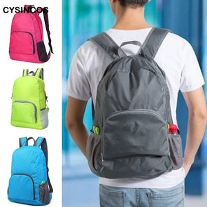 Men's Foldable Mountaineering Backpack for Outdoor Travel Sport Run Daypack