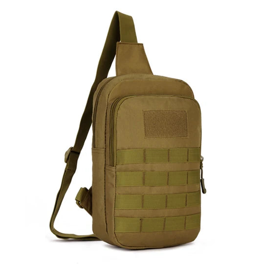 Military Chest Pack Waterproof Nylon Waist Bag