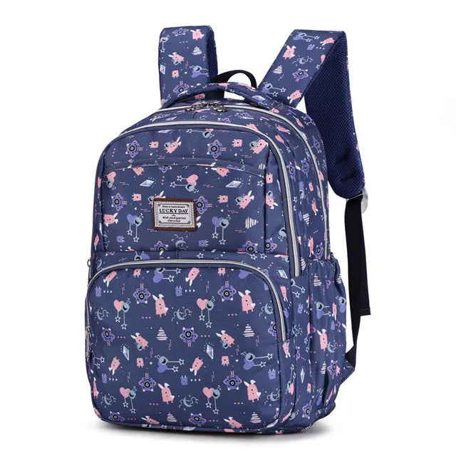 Large Capacity Teenage Girls School Backpack