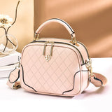 Hot Checker Women's Small Square Bag Handheld Crossbody Bag