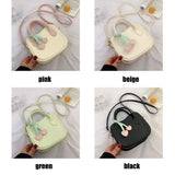 Cherry Handbags Small PU Shoulder Bags Women Crossbody Messenger Bag