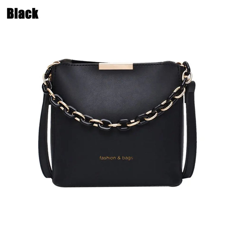 Large Capacity PU Leather Messenger Crossbody Bag