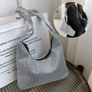 Rhinestone Evening Clutch Bag Diamond Dinner Party Purses Women Shoulder Bag